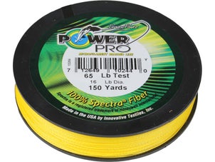 Power Pro Braided Line Moss Green / 150 Yards / 65 lb
