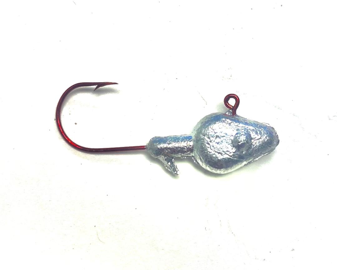 Get D Net Minnow Style "Red HookLight Wire" Jig headCrappie Fish 'N
