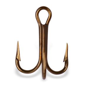 Mustad Treble Hook- Bronze