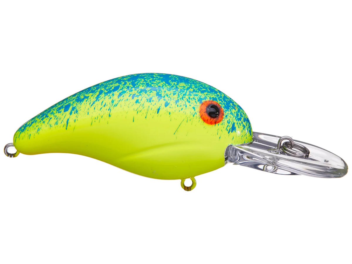 citrus colored fishing lures Rebel Raider CITRUS SHAD Custom Painted Fishing