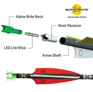 TenPoint Alpha-Brite Lighted Nock System(3 pack)